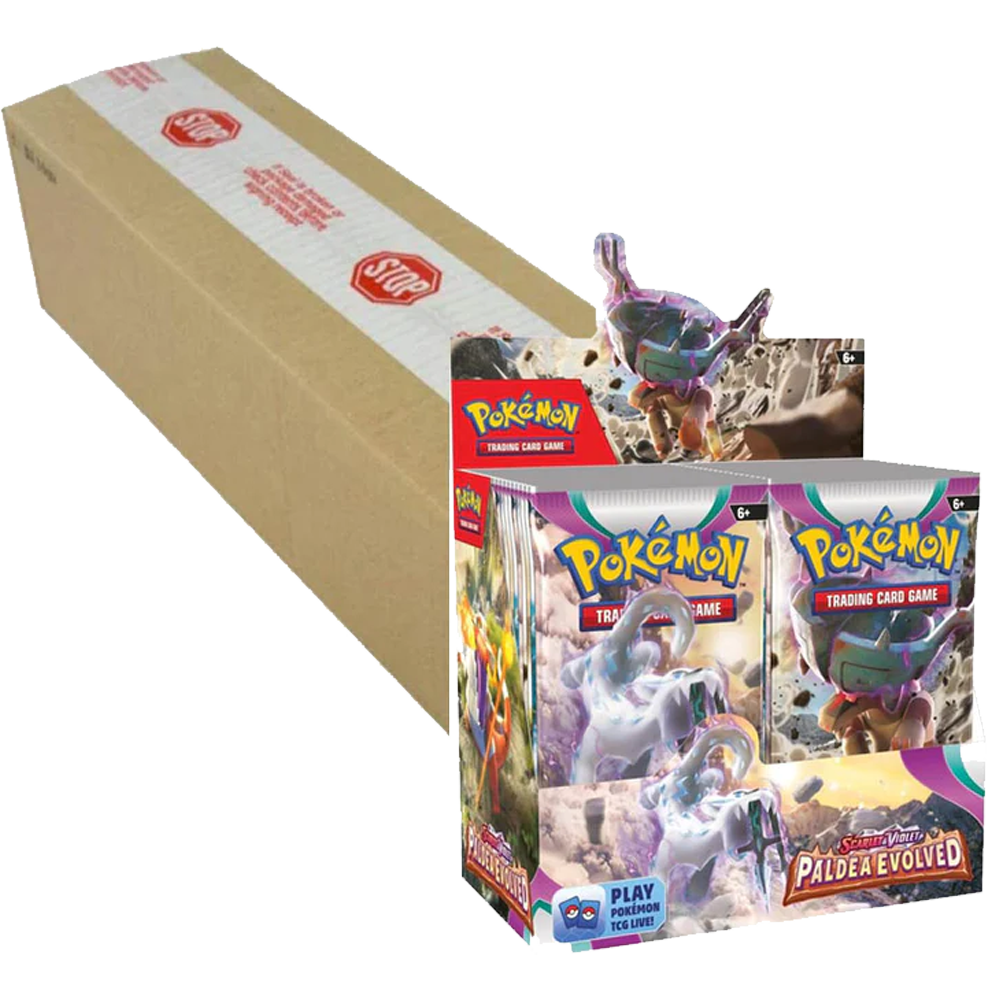 Pokemon Paldea Evolved Boosterbox Case