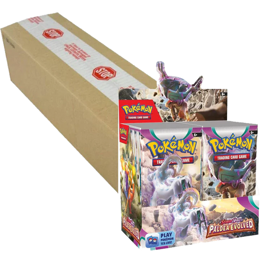 Pokemon Paldea Evolved Boosterbox Case