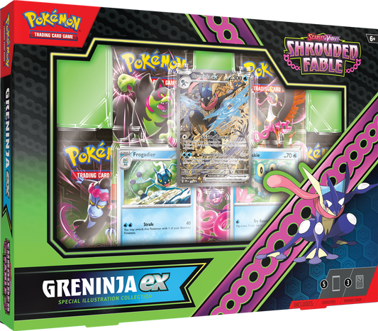 Pokémon Scarlet & Violet Shrouded Fable Greninja EX Box