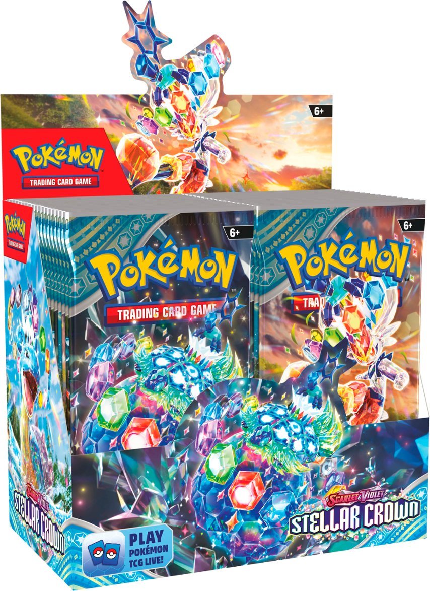 Pokémon Scarlet & Violet Stellar Crown Booster Box