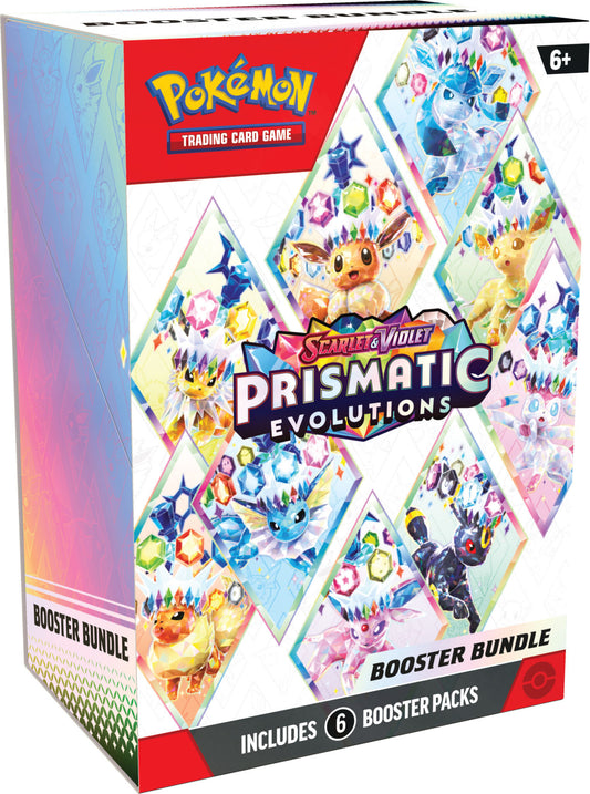 Pokémon Scarlet & Violet Prismatic Evolutions Booster Bundle