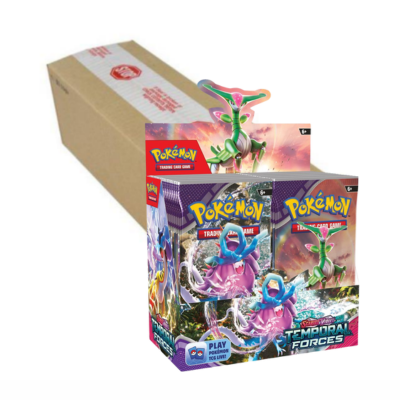 Pokemon Temporal Forces Boosterbox Case (6X Boosterbox)