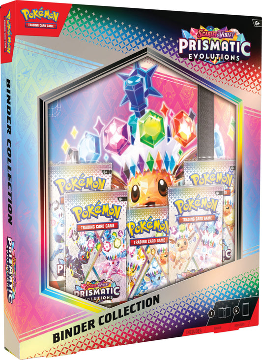 Pokémon Scarlet & Violet Prismatic Evolutions Binder Collection Pre-Order