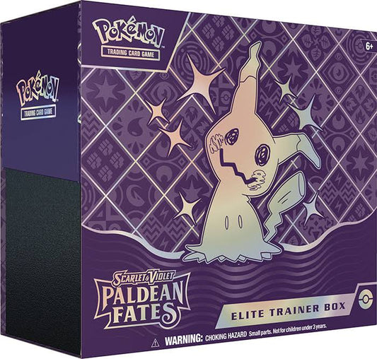 Pokémon Sword & Shield Paldean Fates Elite Trainer Box