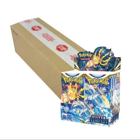 Pokemon Silver Tempest Boosterbox case (6X Boosterbox)