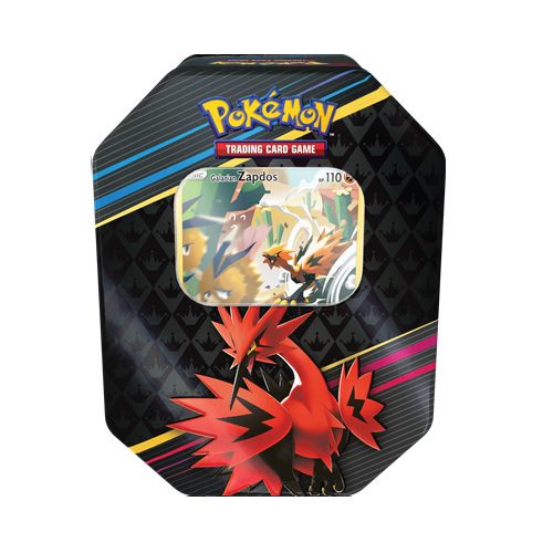 Crown Zenith Galarian Zapdos Tin (EU)