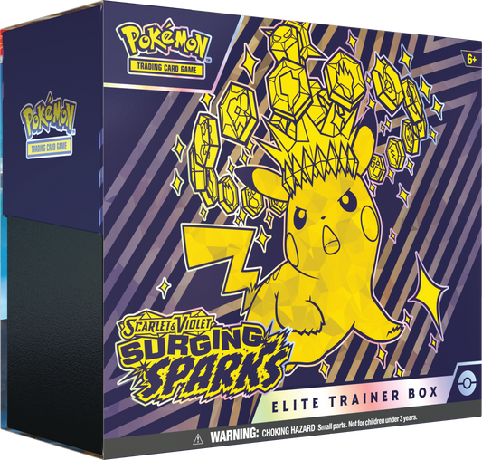 Pokémon Scarlet & Violet Surging Sparks Elite Trainer Box